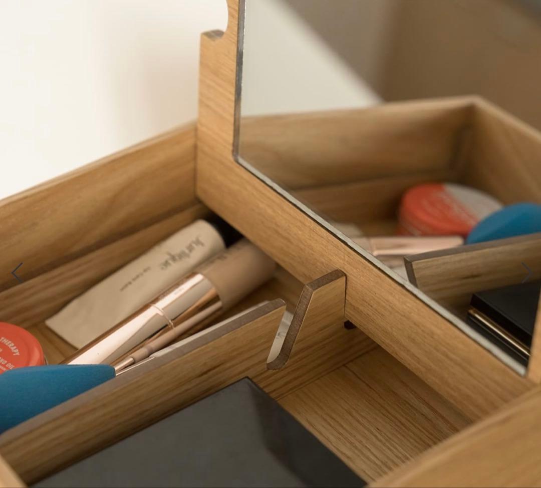 【sachaサシャさんコラボ】すっきりまとまるメイクボックス