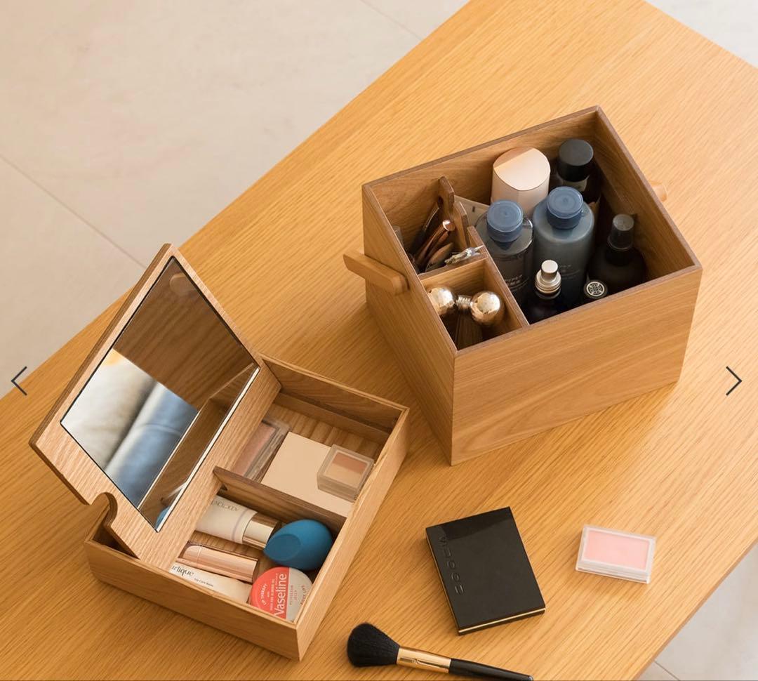 【sachaサシャさんコラボ】すっきりまとまるメイクボックス