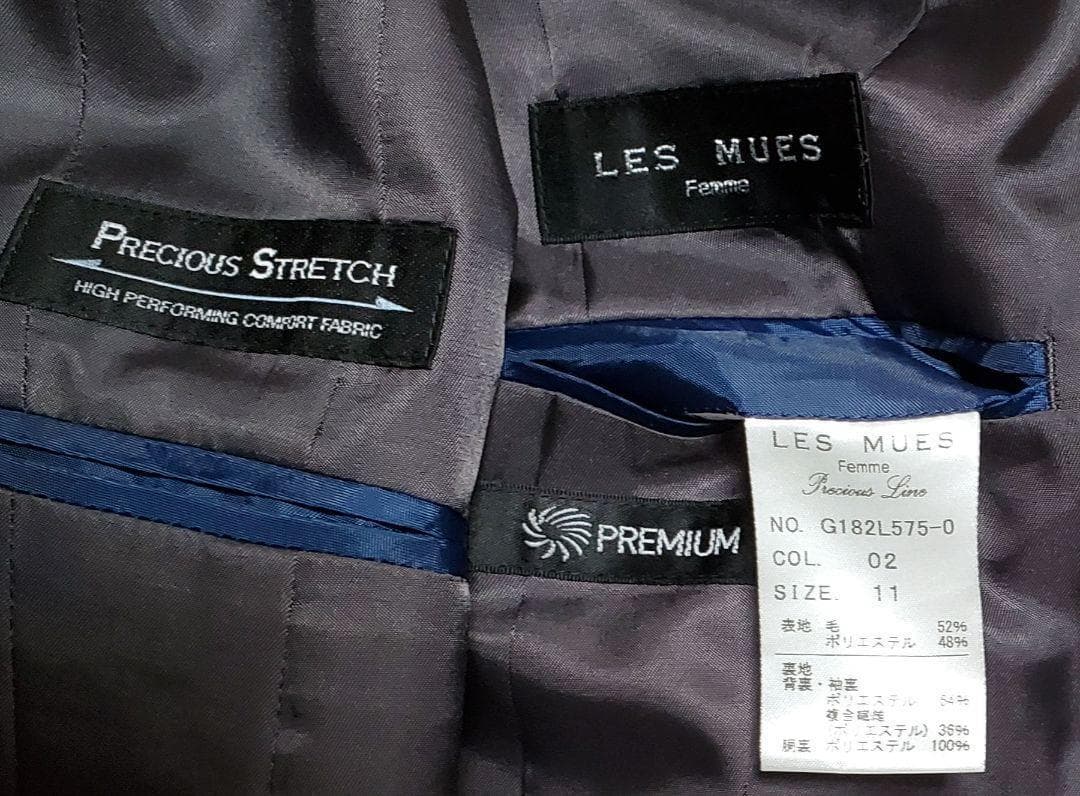 チ*ト様 レミュー　レディース　ビジネス　パンツ　スーツ　セットアップ　ウォッシ