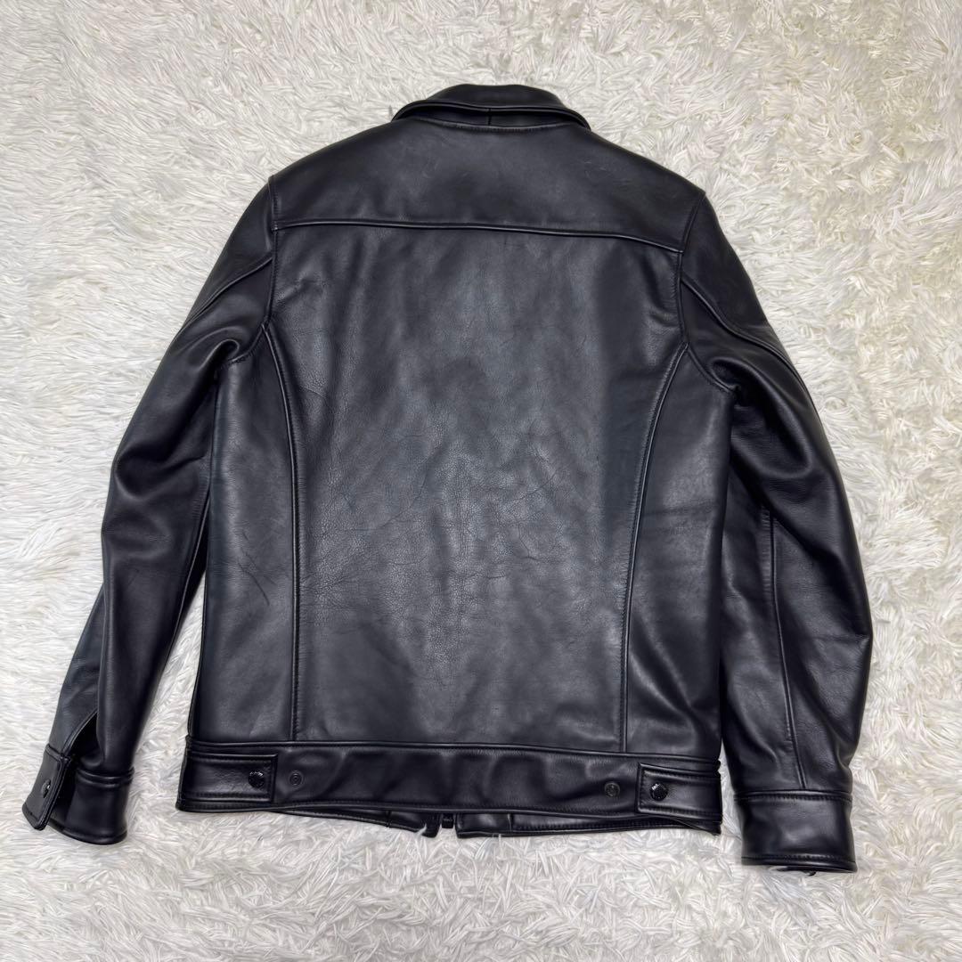 ☆【超希少】COOTIE クーティー レザージャケット 本革 シングル XL☆