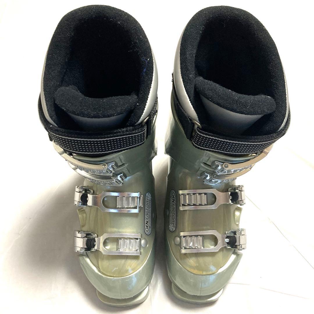 スキー3点セット4点セットスキー板127cm 靴23cm ジュニア男女兼用キッズ