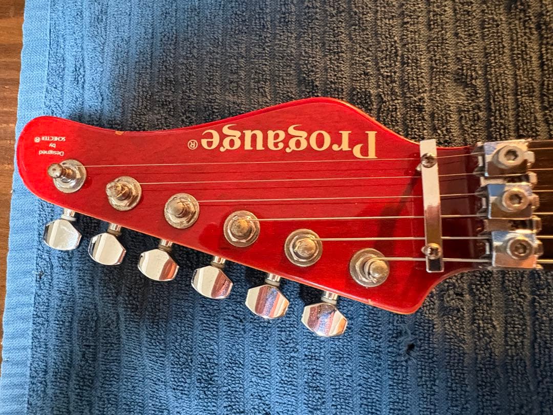 PROGAUGE SCHECTER　エレキギター　EMG　SA搭載