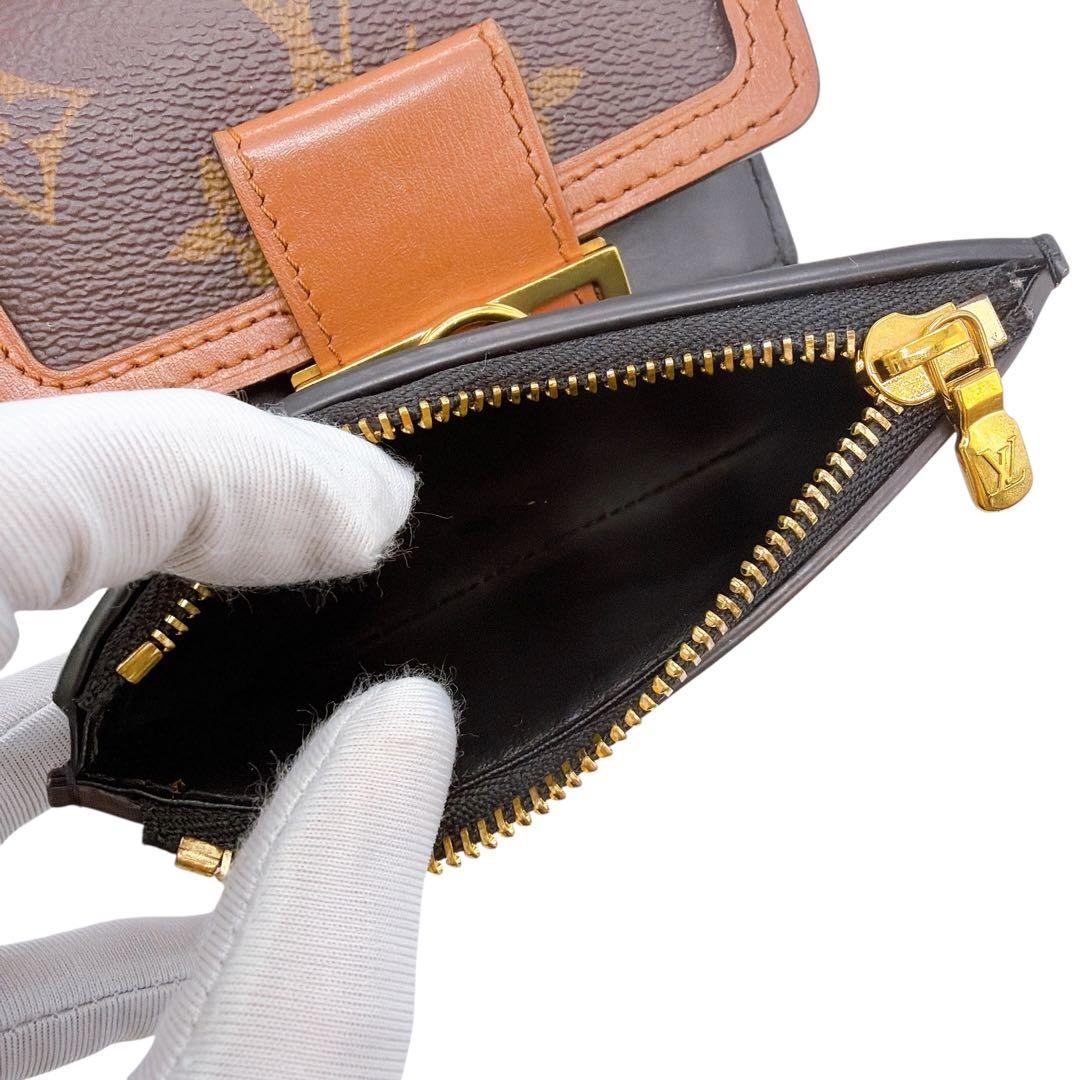 ルイヴィトン M68725 モノグラム ポルトフォイユ ドーフィーヌ 財布