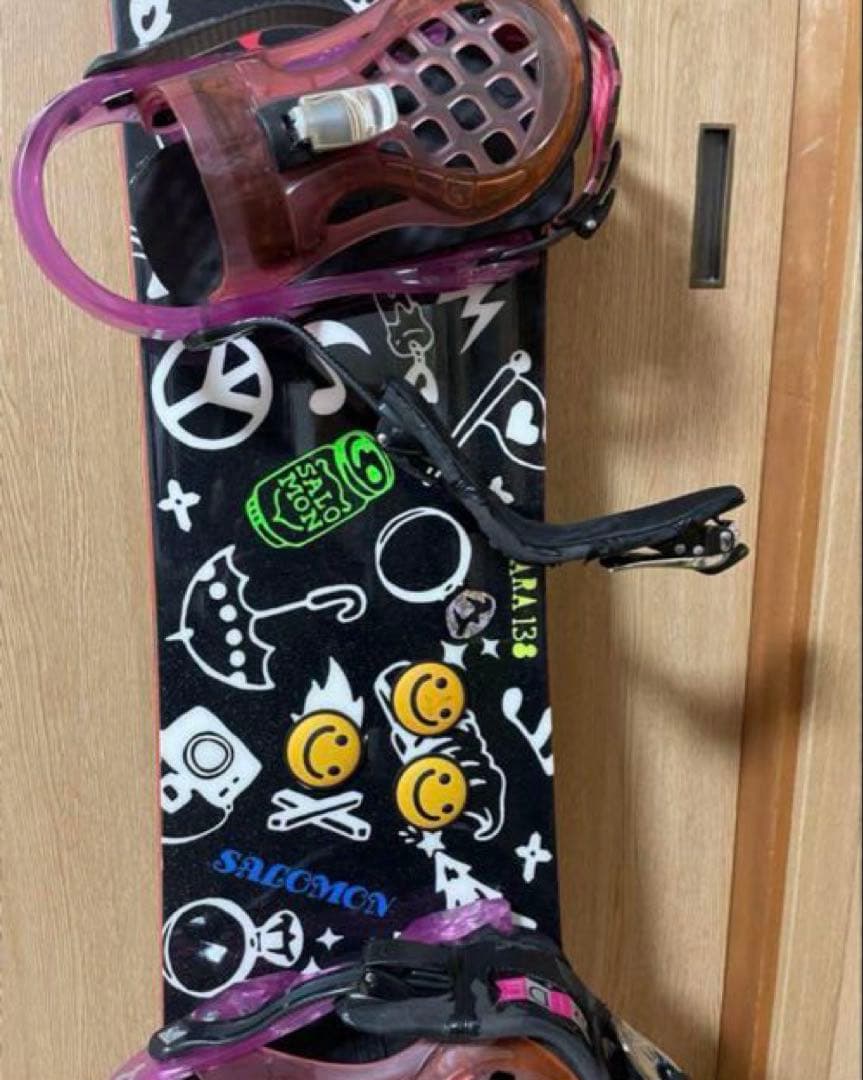 SALOMON TIARA 138cm/RIDE KSビンディング