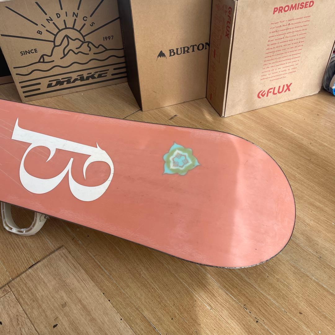 BURTON×SR　バートン　バインディング付　スノーボードセット