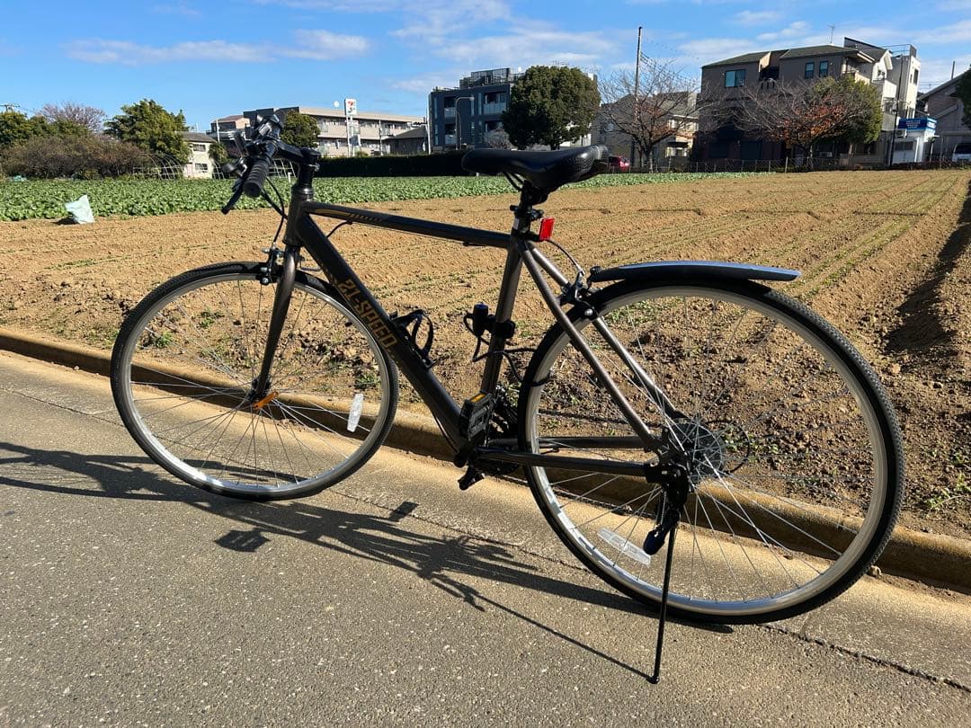 Mixiu クロスバイク シマノ製21段変速 自転車 新古品　値下げしました