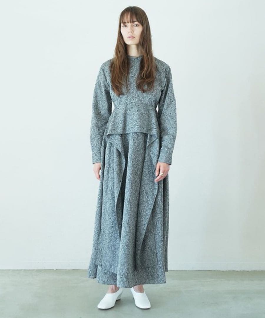 ワンピース CLANE 2WAY JAQUARD ONEPIECE 1