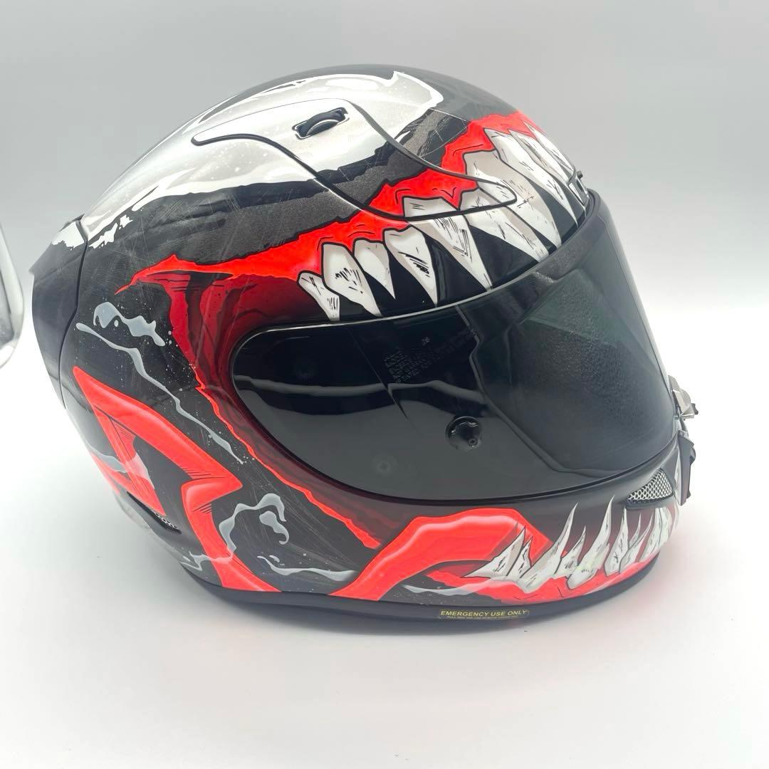 ◯MARVEL VENOM2 ヴェノム2 HJC ARPHA11 ヘルメット