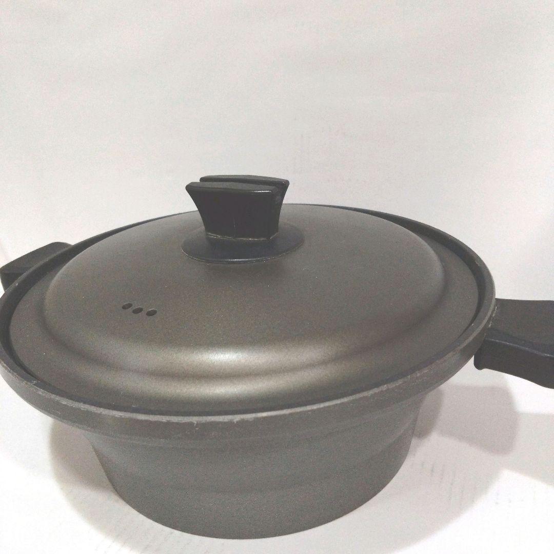 ムスイ釜炊き鍋　無水鍋　5合炊き　日本製　羽釜ご飯　ごはんの匠　白米