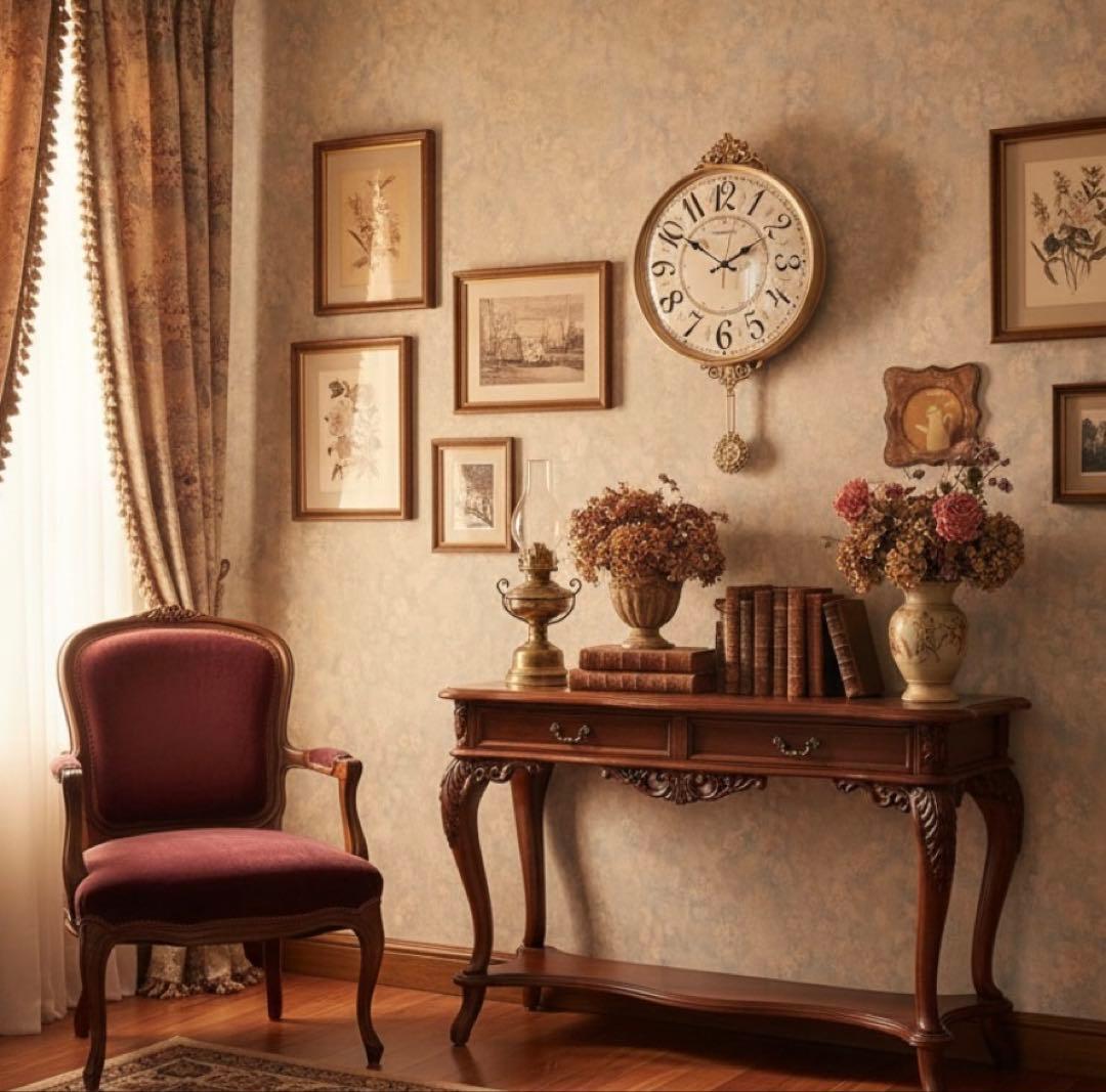 アンティーク雑貨 Victorian ペンデュラムウォールクロック