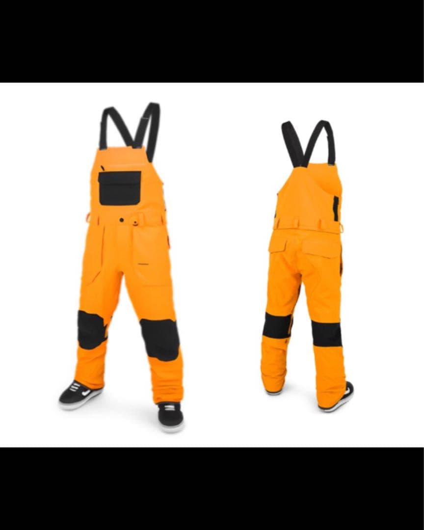 【新品未使用】VOLCOMスノーボードビブパンツ