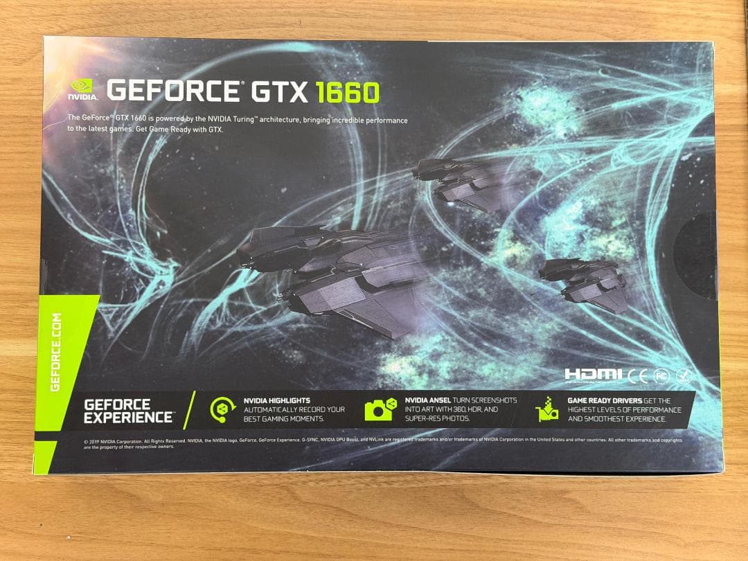 玄人志向 NVIDIA GeForce GTX 1660 グラフィックボード新品