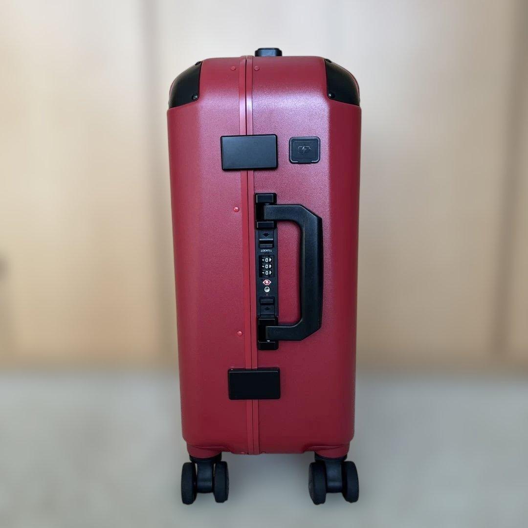 【美品】ソルガード 時短スーツケース 機内持込39L （レッド）