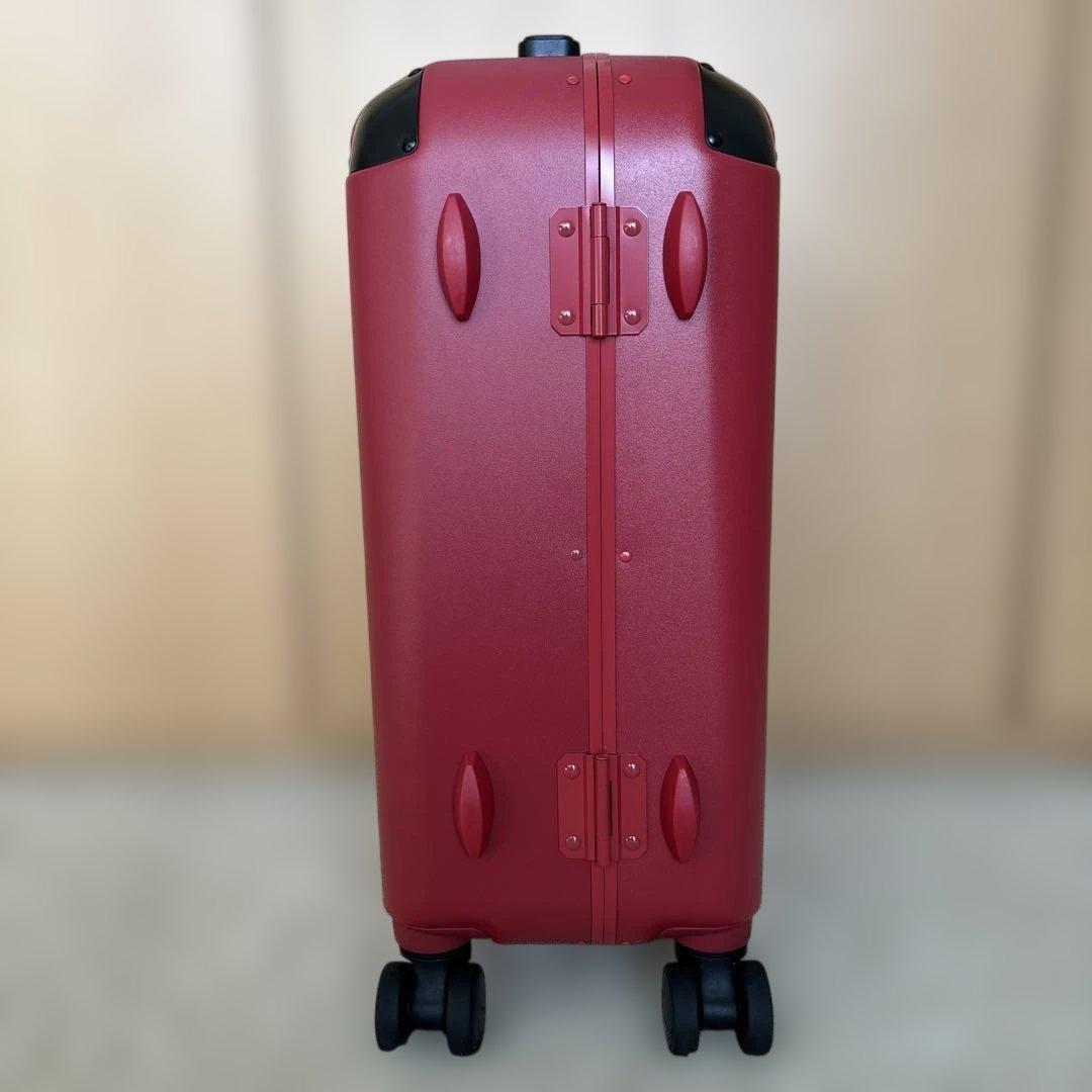 【美品】ソルガード 時短スーツケース 機内持込39L （レッド）