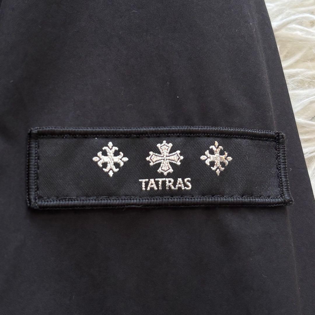 23AW タトラス TATRASステンカラーコート ダウンコート 黒 M メンズ