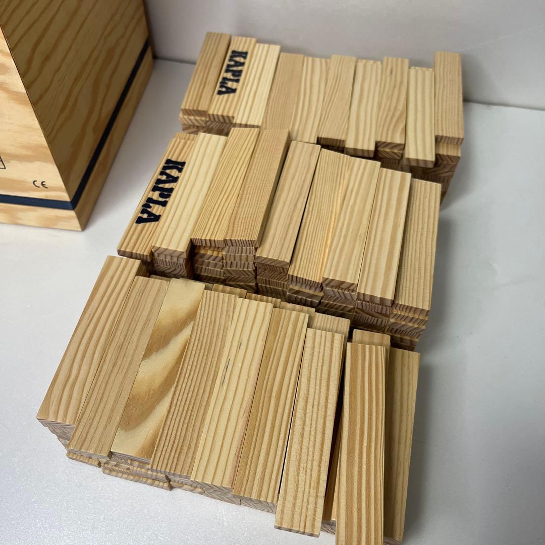 A*x様 KAPLA 木製ブロック 280ピース　ブルー