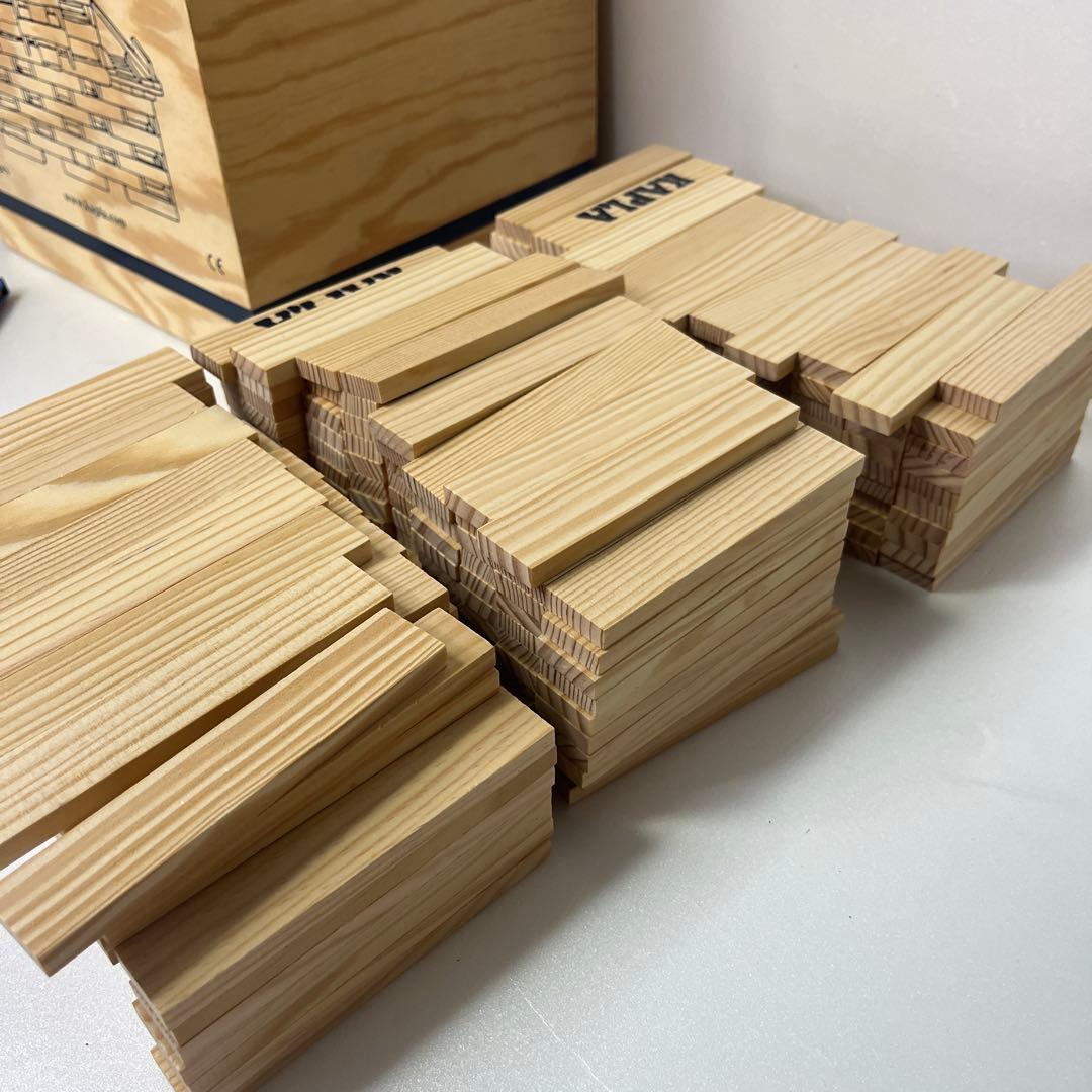 A*x様 KAPLA 木製ブロック 280ピース　ブルー