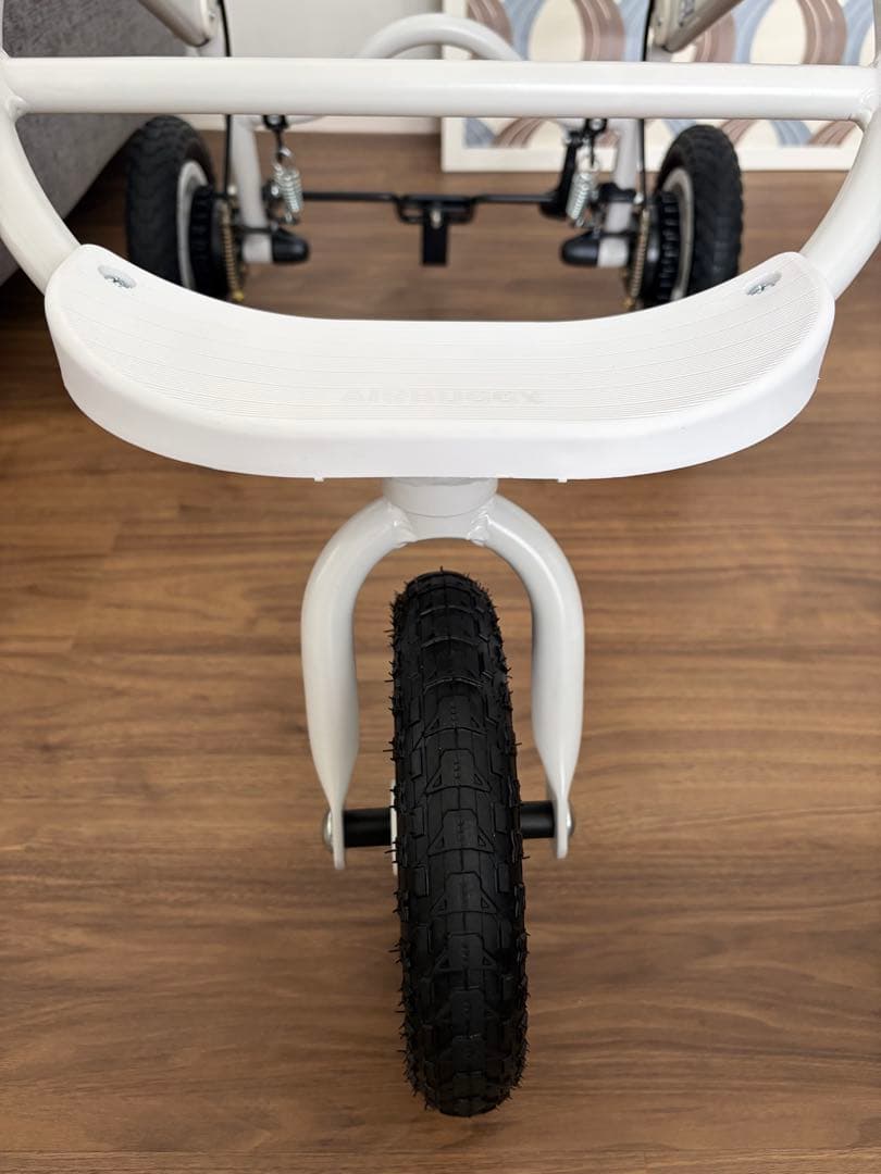 新品　エアバギー　DOME3 スモール　アースグレー　コット＆マルチアダプター