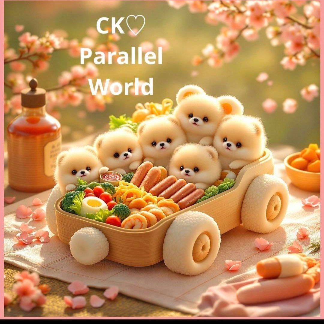 激レアカー弁当ポメラニアンパネル生地　ハンドメイド