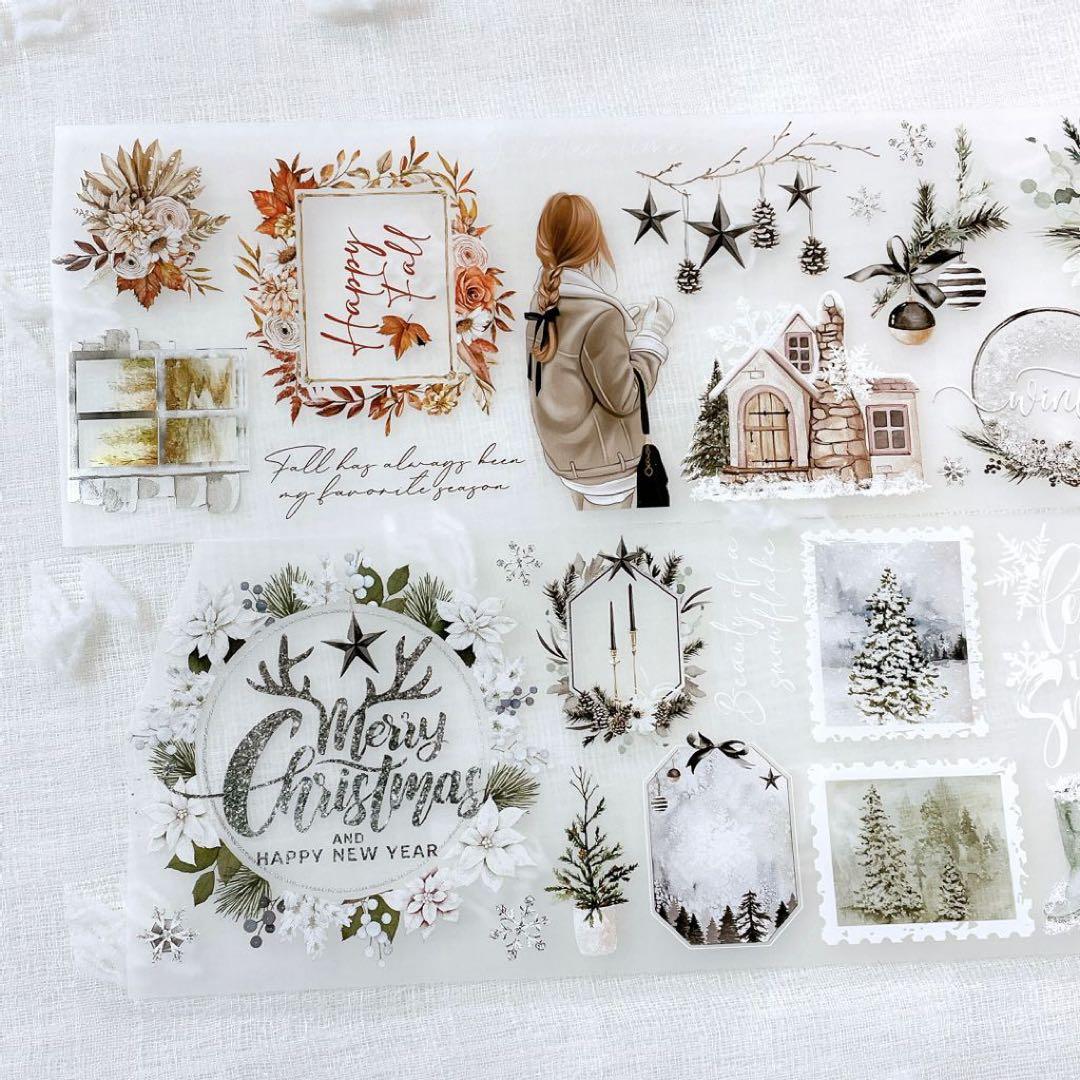 ⭐️SALE⭐️Journal pages 海外マスキングテープ　マステ【1063】