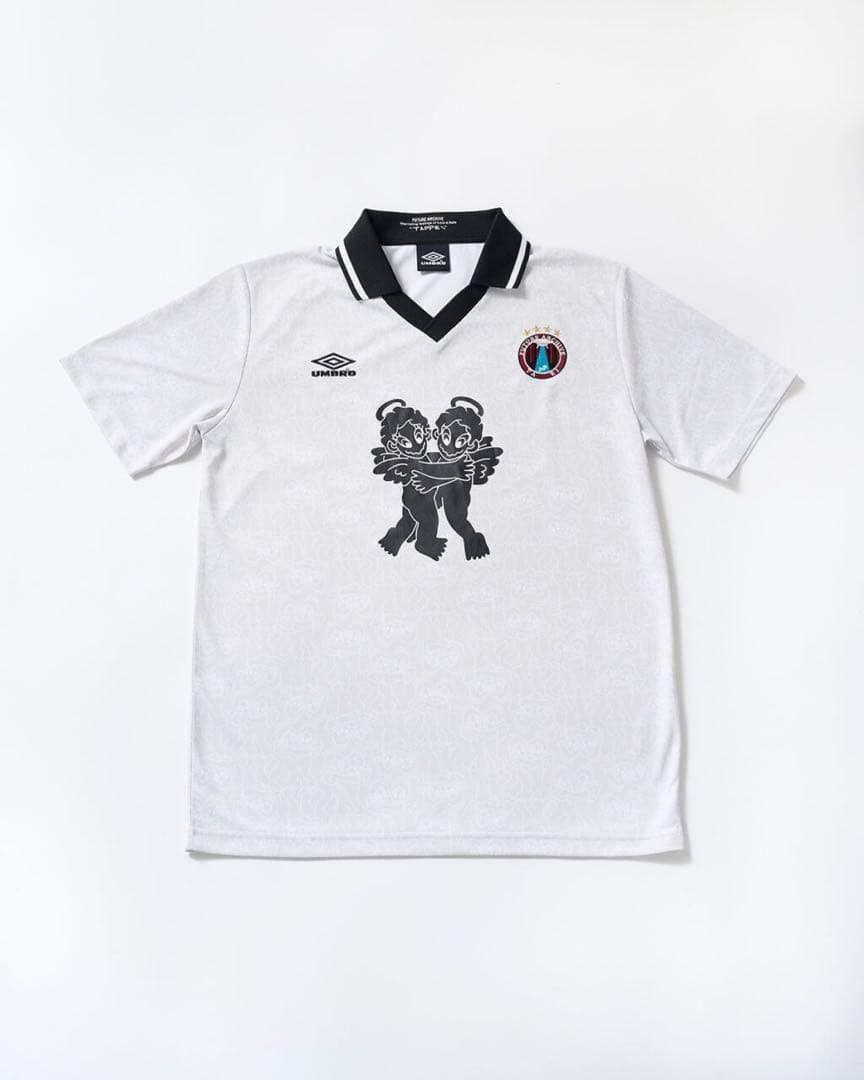 TAPPEI Umbro ホワイト サッカーTシャツ