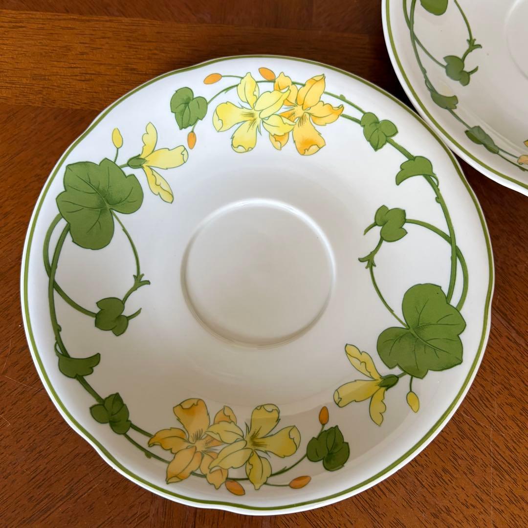 【レア美品】ドイツ製　ビレロイ＆ボッホ★ゼラニウムマルバ★スープC/Sペア