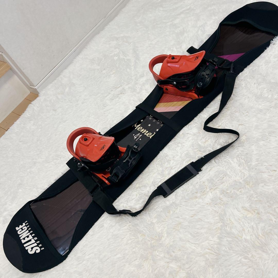 ZUMA Memel スノボ 141cm バイン ＋ソールカバー付 3点セット