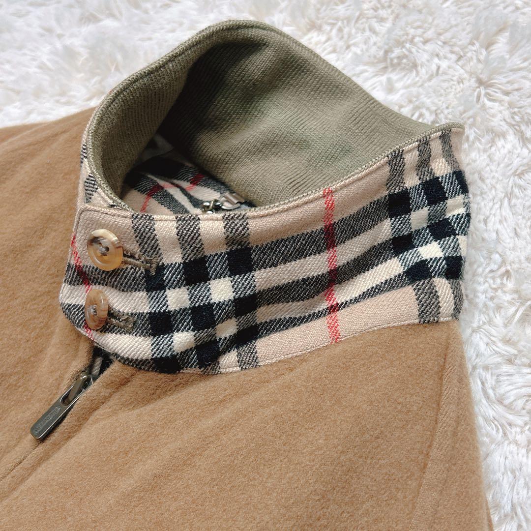 【vintage】Burberrys ノバチェック ハリントンジャケット ウール