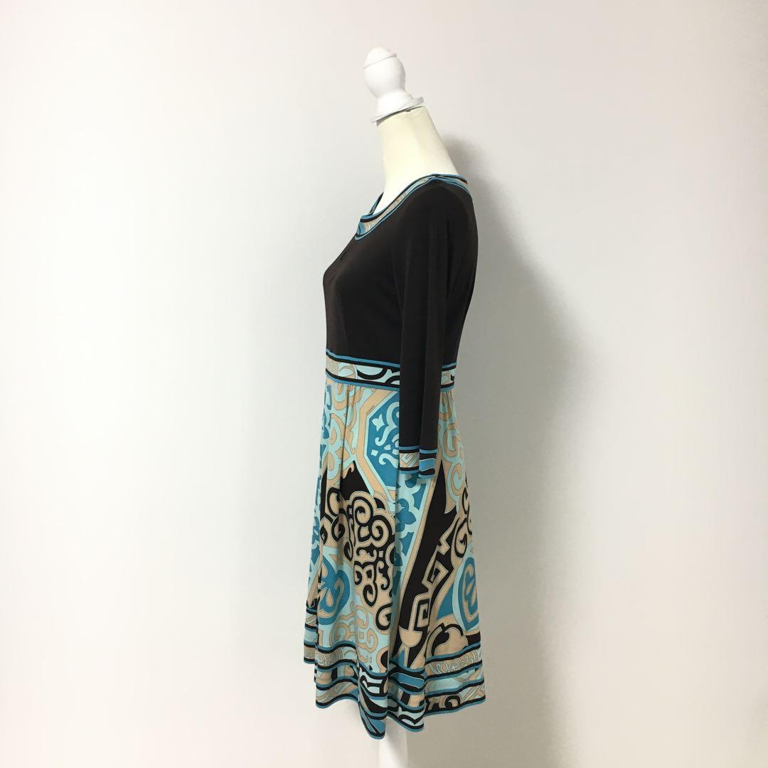 美品　LEONARD レオナール カンカン　ワンピース