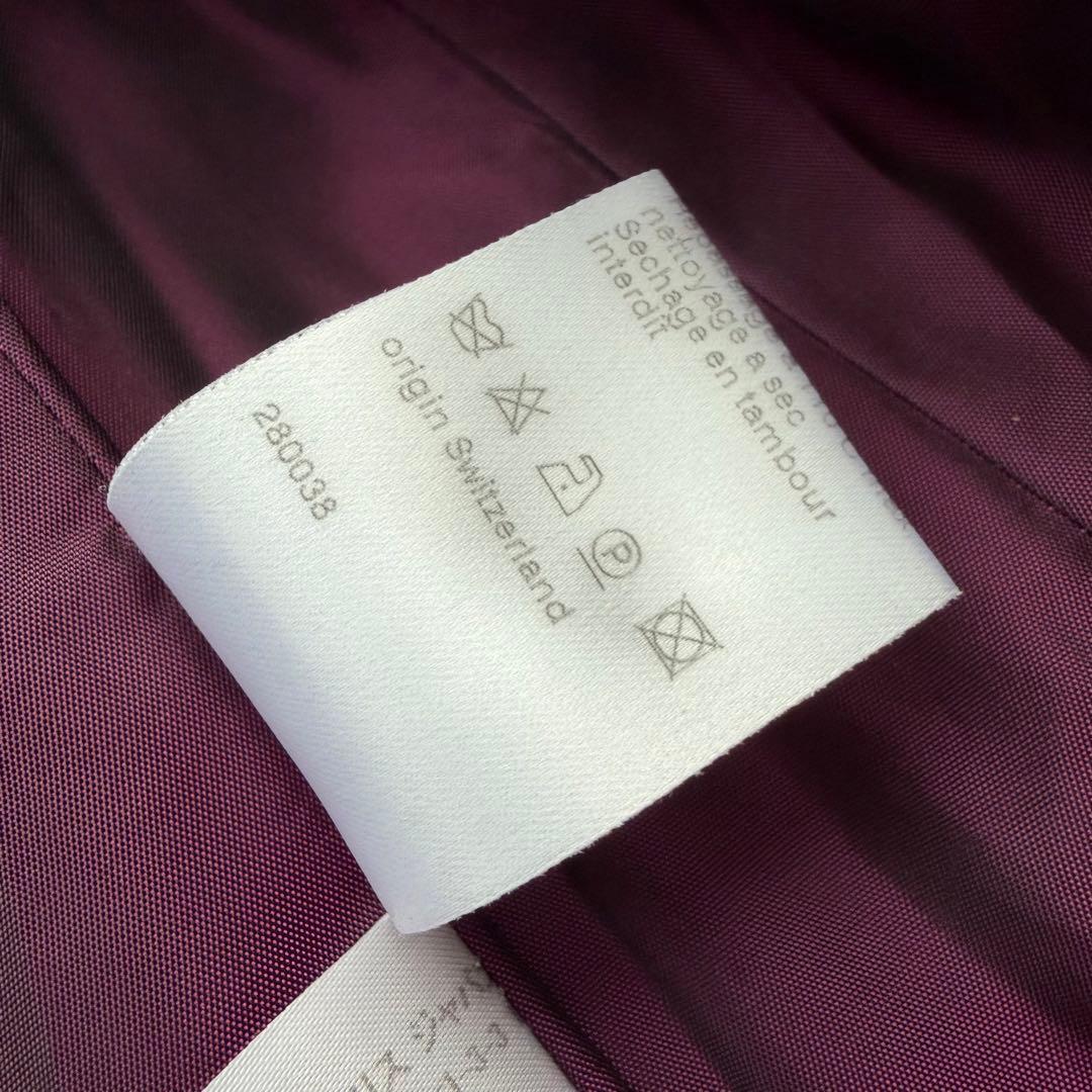 AKRIS アクリス 最高級 カシミヤ100% ロングコート 千鳥格子柄