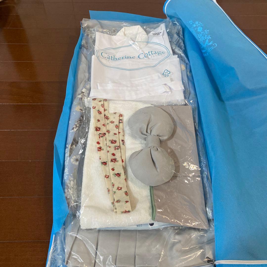 キャサリンコテージ　袴セット　水色　140㎝