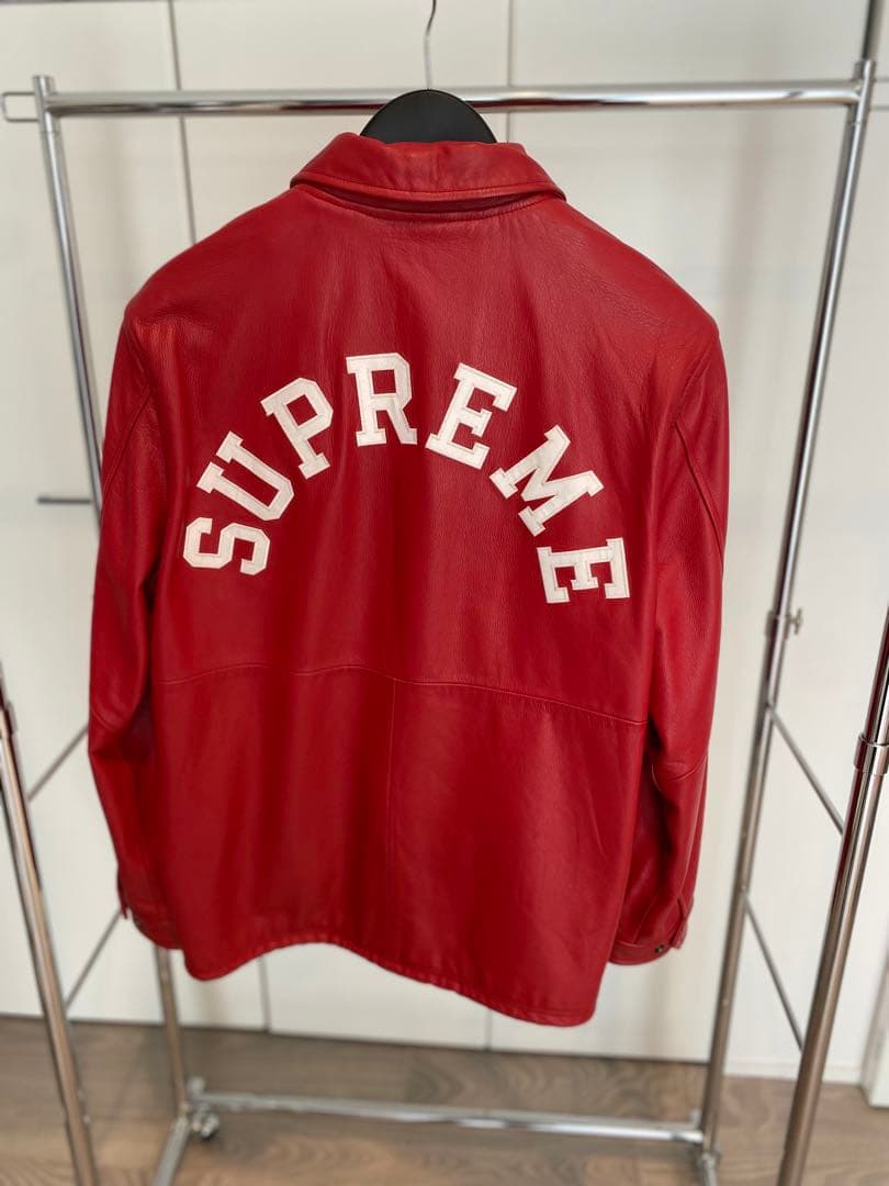 ジャケット・アウター Supreme Champion Leather Coaches Jacket