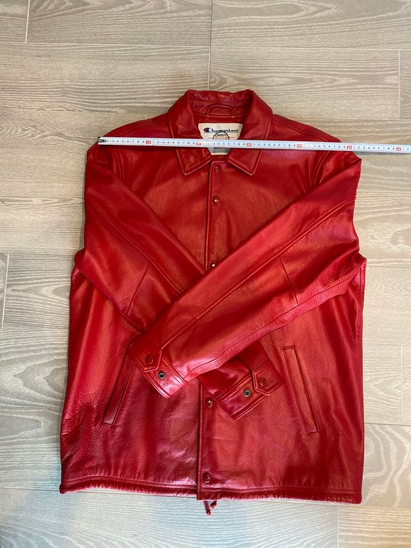 ジャケット・アウター Supreme Champion Leather Coaches Jacket