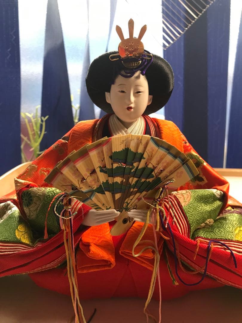 京都のお茶屋にあった有職雛人形　大きめ
