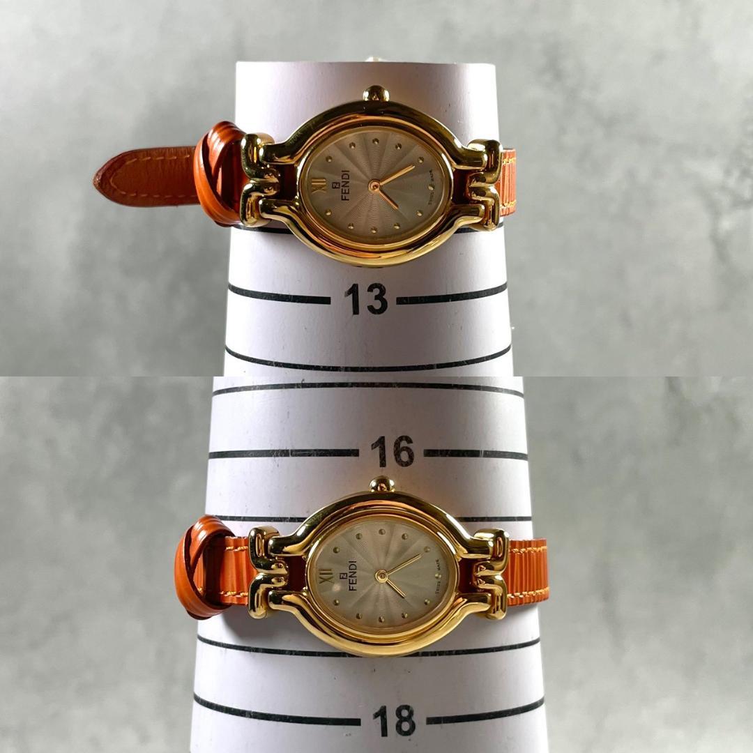 【超美品】FENDI フェンディ 腕時計 カメレオン チェンジベルト6本クォーツ