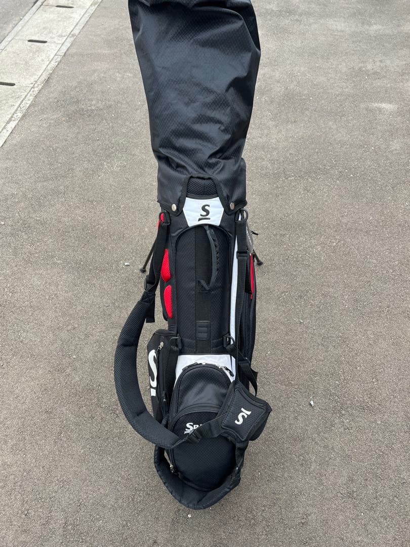 Srixon キャディバッグ 黒 スタンド付き