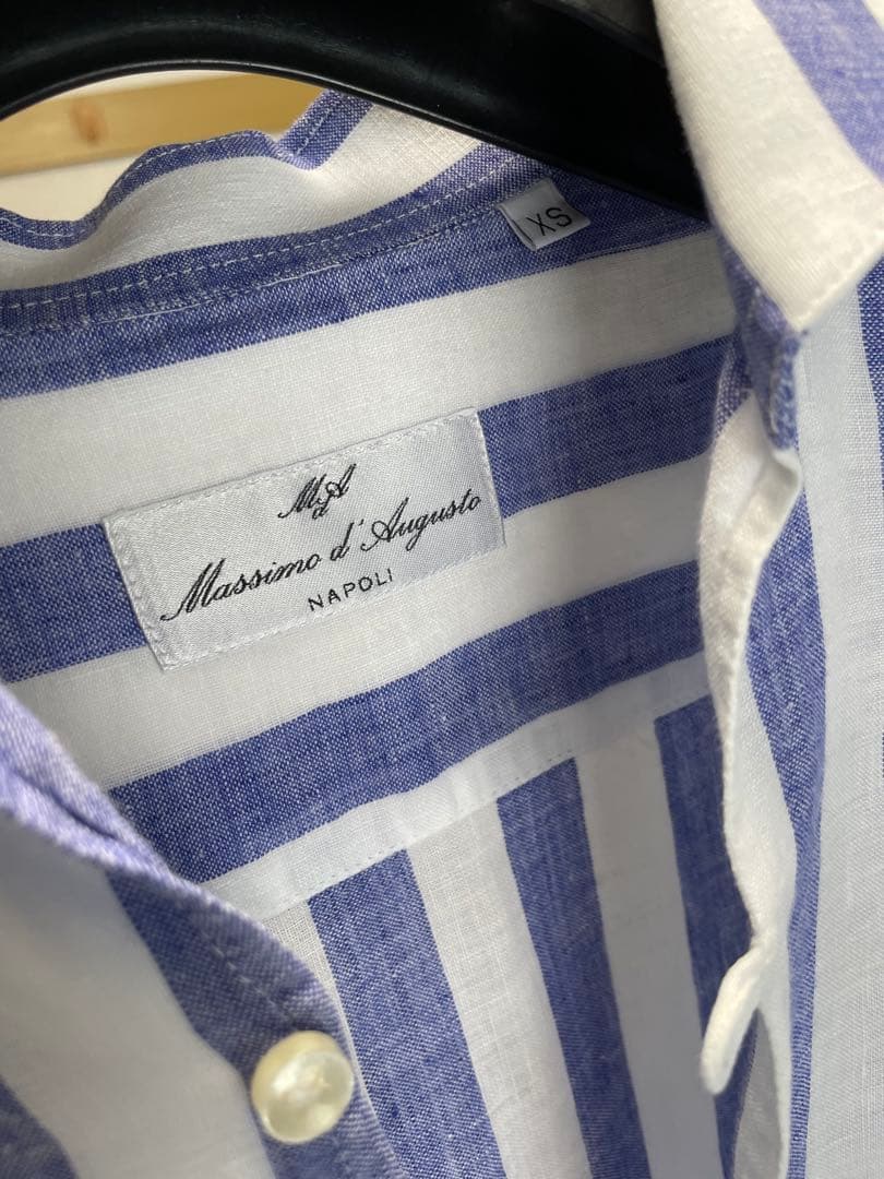 Massimo d'Augusto カプリシャツ リネン 麻 マッシモダウグスト