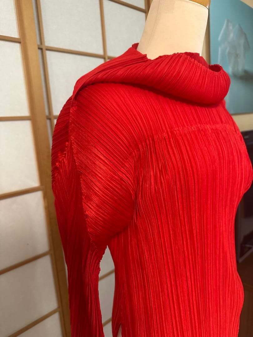 PLEATS PLEASE ISSEY MIYAKE　タートルネック カットソー