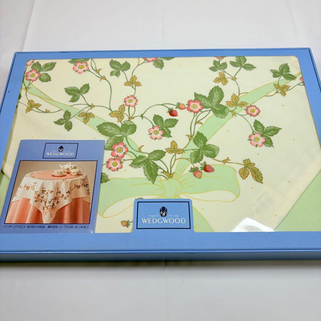  インテリアクロス　ワイルドストロベリー　グリーン