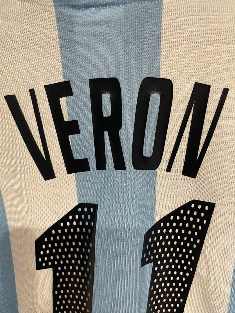 アルゼンチン代表ユニフォーム2002ヴェロン　ベロン