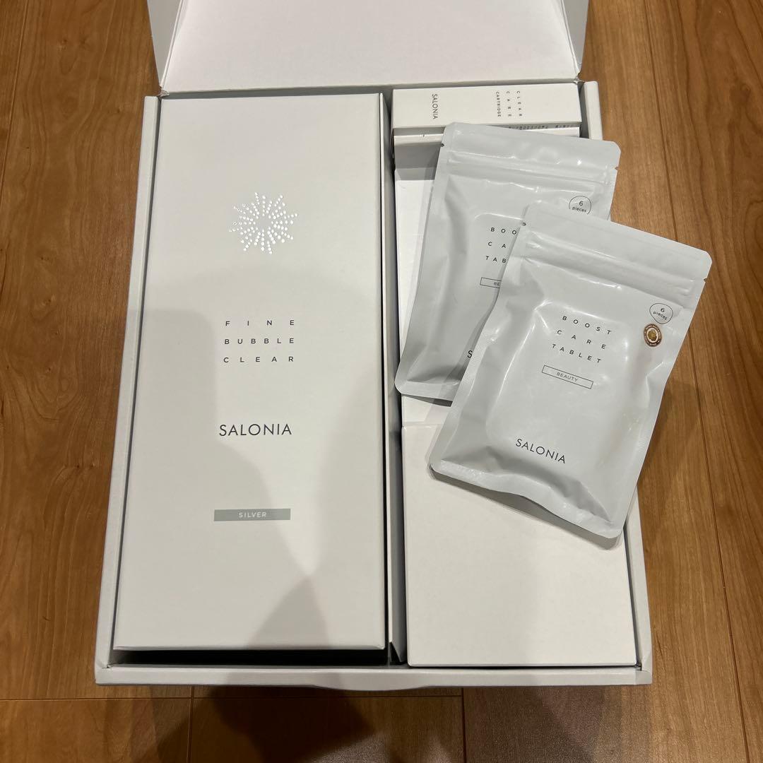 SALONIA ファインバブルクリア シャワーヘッド　新品未使用品