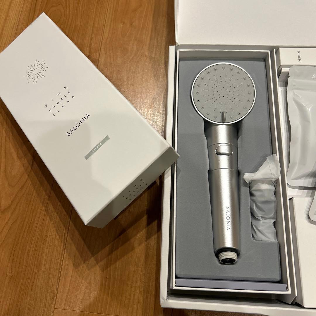 SALONIA ファインバブルクリア シャワーヘッド　新品未使用品
