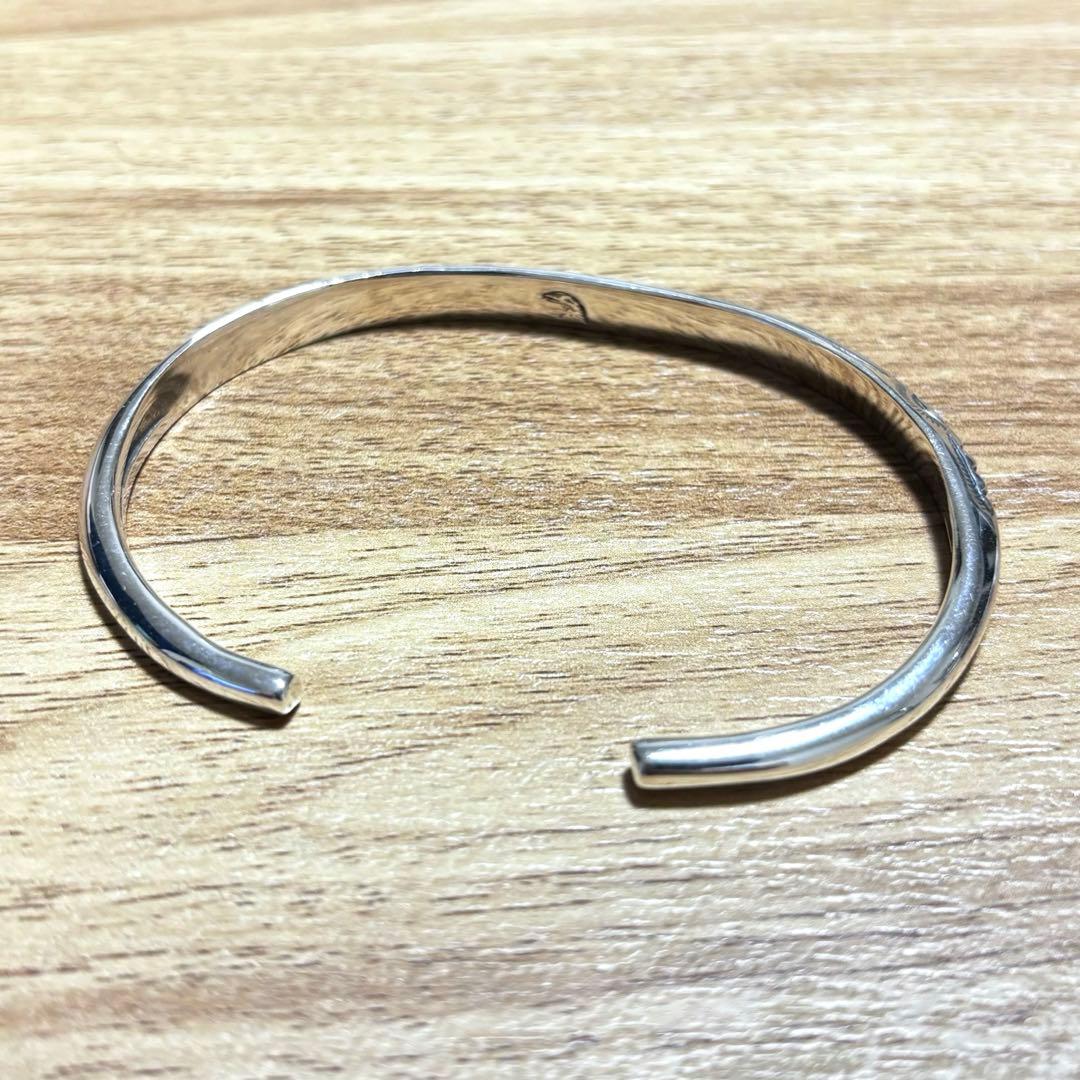 ラリースミス LARRY SMITH バングル ブレスレット シルバー
