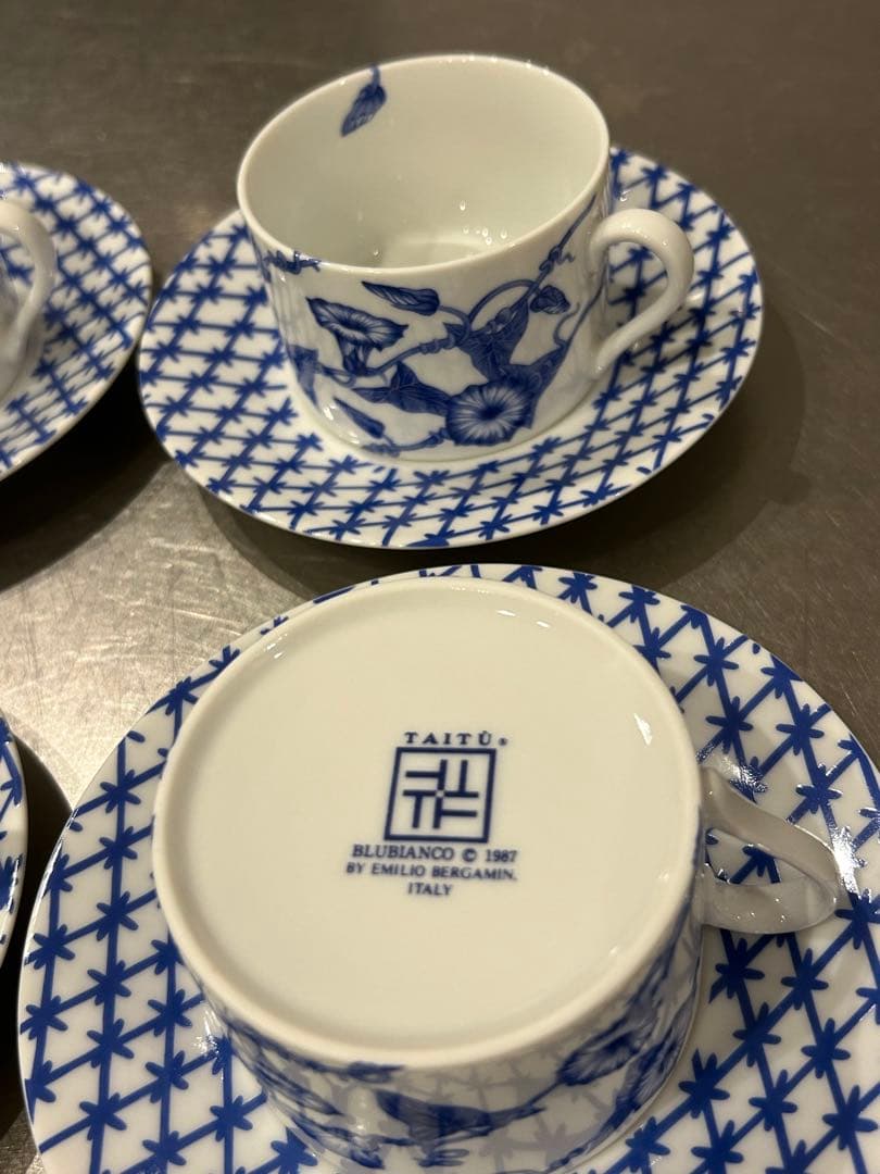 12/17 お値下げ　イタリア　TAITU製ディナーセット26点
