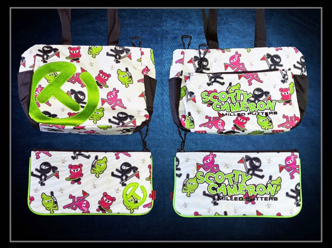【新品】スコッティキャメロン キャディバッグ　４点セット