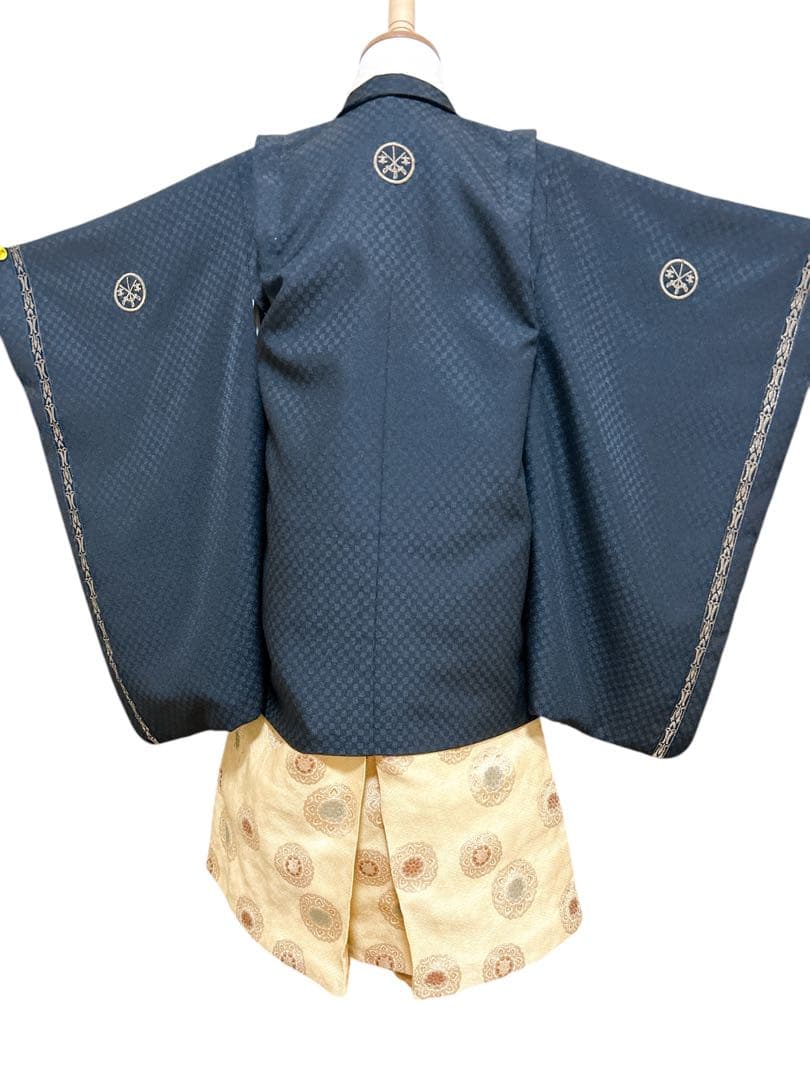 ひさかたろまんブランド着物♡七五三　5歳　男の子　セット　一式　黒