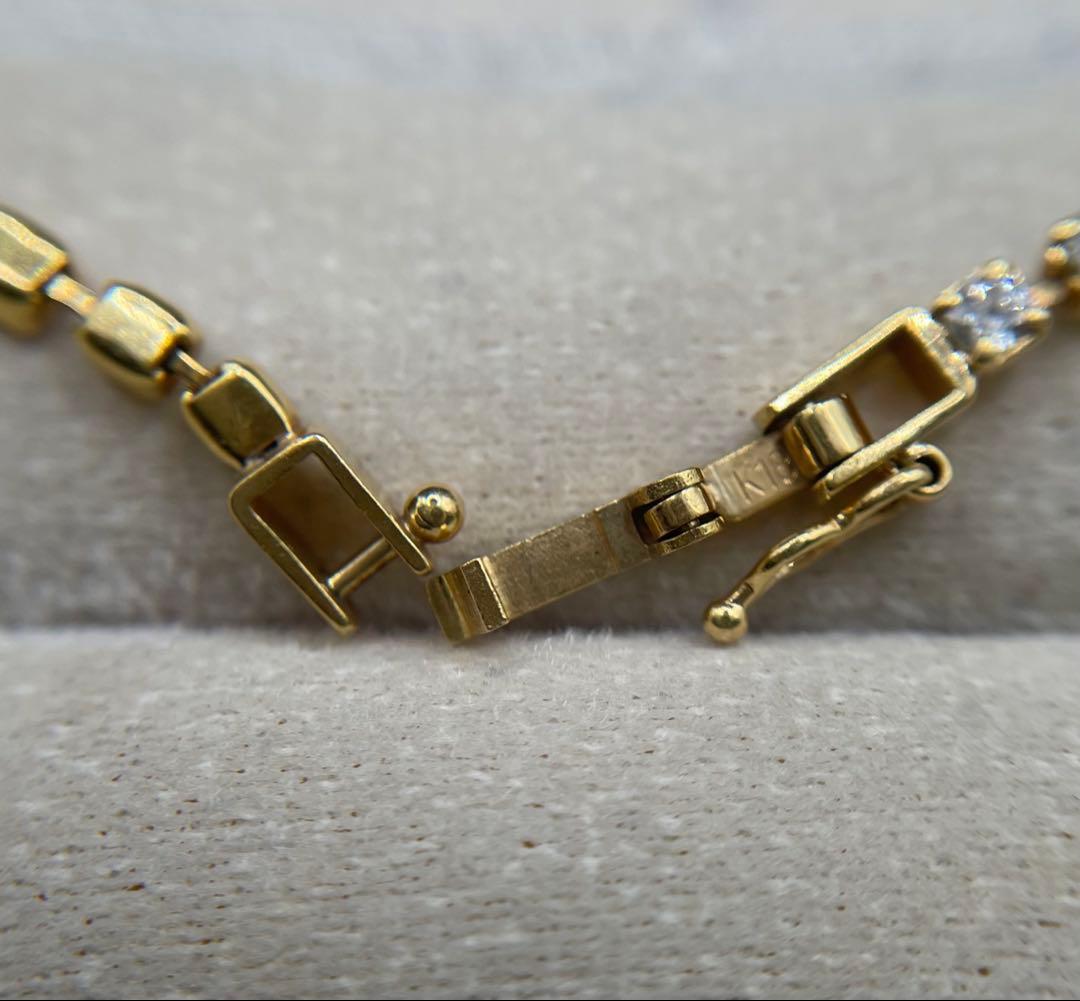 専用JA34★最高級 ダイヤモンド2ct K18 ブレスレット 鑑付