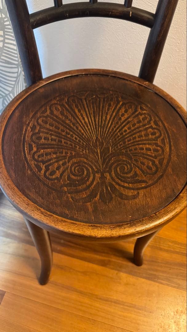 ごま　ザ・ペニーワイズ アンティーク チェア ベントウッドチェア