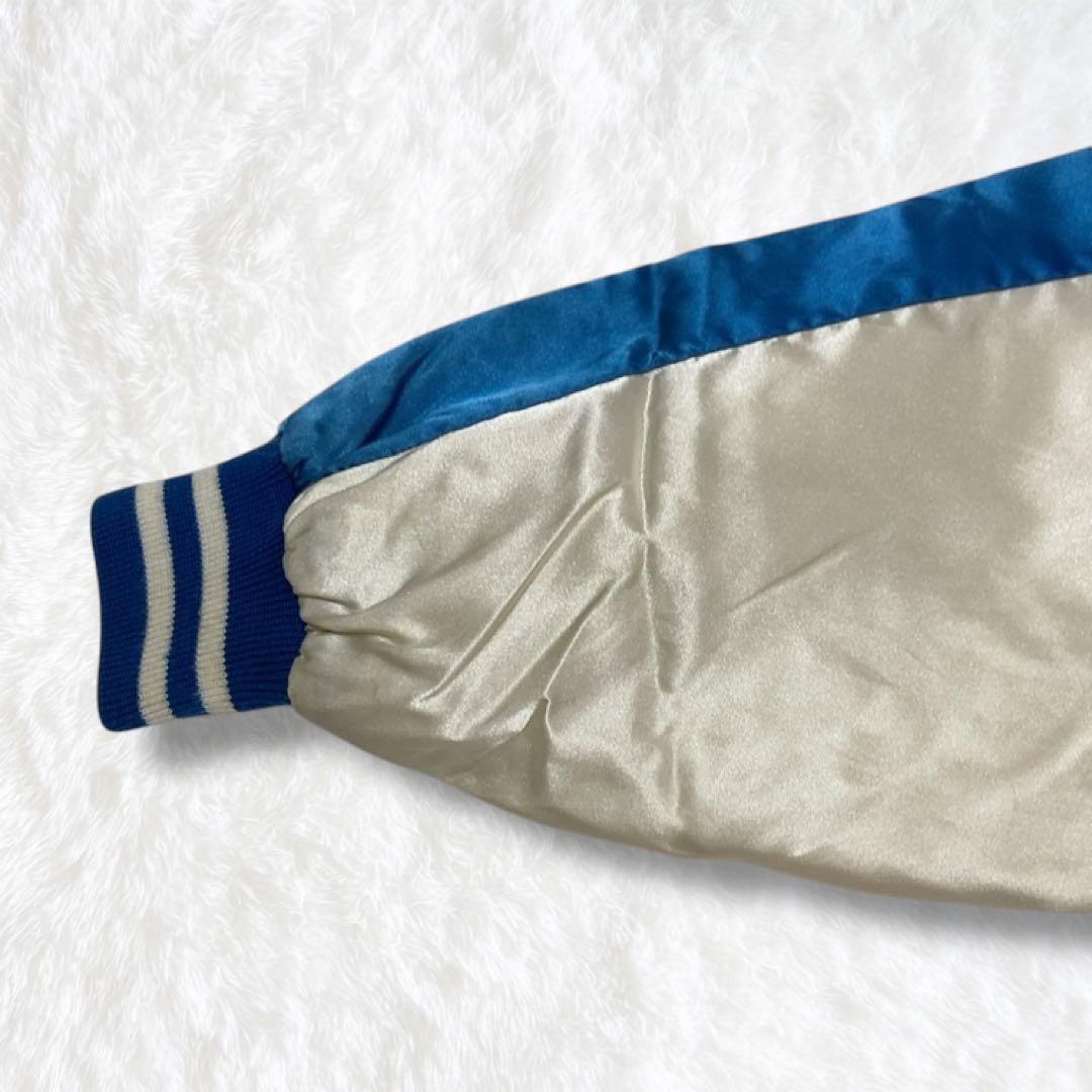 稀美品 ヴィンテージ スカジャン YOKOSUKA 龍 富士山 刺繍 中綿