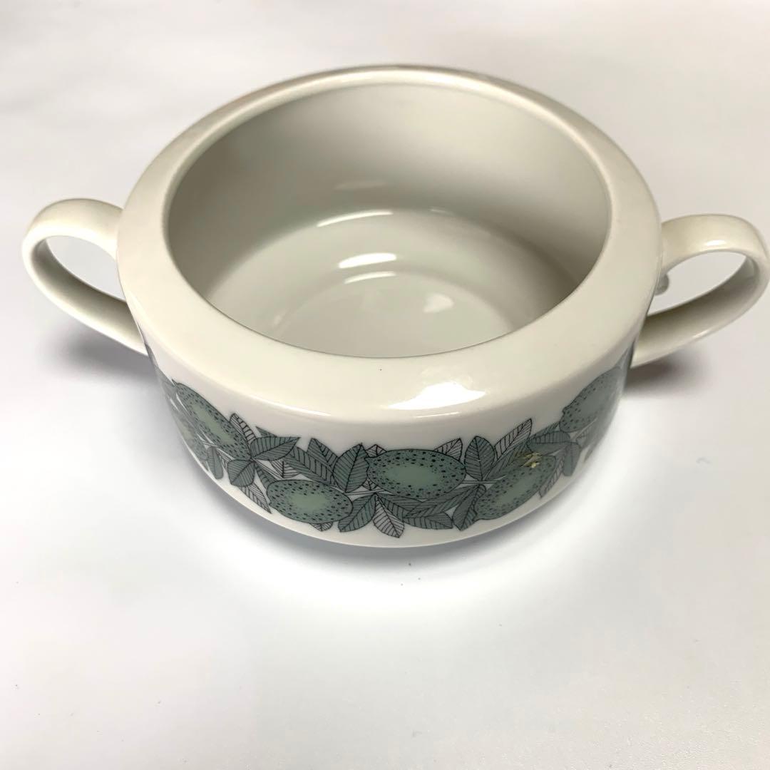 アラビア食器　フィンランド　ビンテージ　両取手　スープカップ